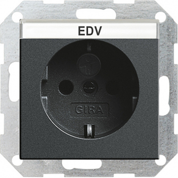 GIRA 046228 Steckdose beschriftbar