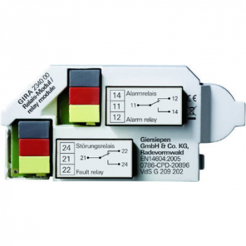 Gira Relaismodul für Rauchwarnmelder Dual und Dual Q