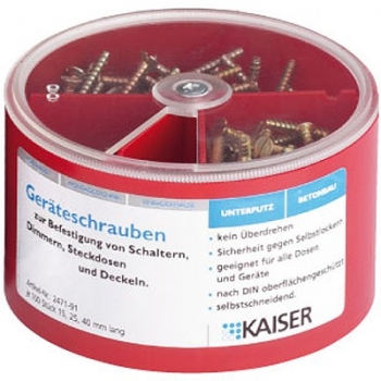 Kaiser 2472-91 Geräteschrauben Sortiment