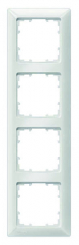 Siemens 5TG25540 DELTA line Rahmen 4fach 293x80mm titanweiß