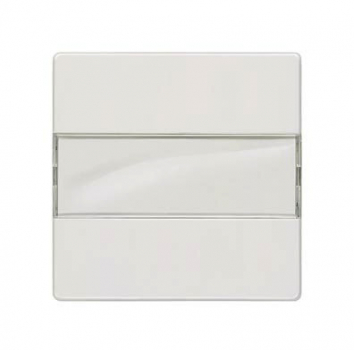 Siemens 5TG6210 DELTA i-system Wippe mit Schild 55x55mm titanweiß