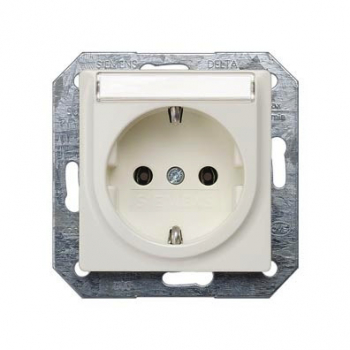 Siemens 5UB1515 DELTA i-system Schuko- Steckdose 10/16A 250V titanweiß