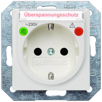 Siemens 5UB1525 DELTA i-system Schuko- Steckdose mit Überspannungsschutz