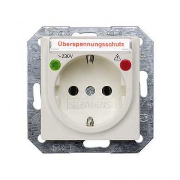 Siemens 5UB1564 DELTA i-system Schuko- Steckdose 10/16A 250V titanweiß