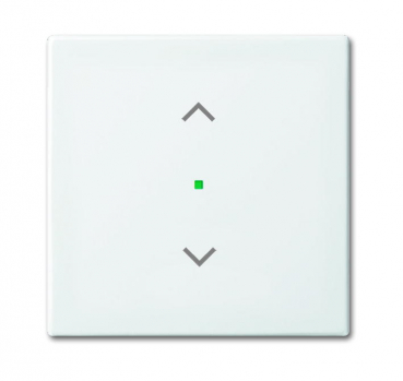Wippe, 1-fach, mit Symbol "Jalousie" 6232-10-914