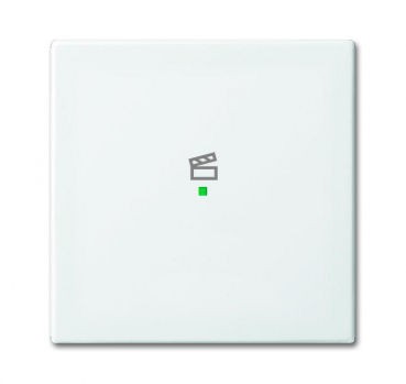 Wippe, 1-fach, mit Symbol "Szene" 6233-10-914