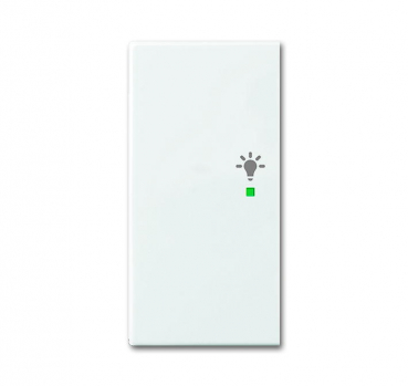 Wippe, 2-fach links, Symbol "Licht" 6231-21-914