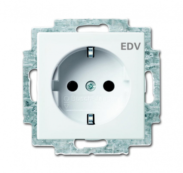 Schuko Steckdosen-Einsatz "EDV" 20 EUC/DV-914