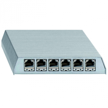 Rutenbeck Patchpanel 23611106 Metallausführung 6-fach weiss
