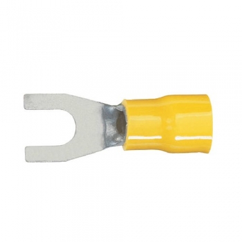 Klauke 650C6 Gabelkabelschuh isoliert 4 - 6 mm² M6 gelb