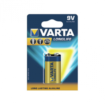 Varta Longlife 9V Block Blister mit 1 Stück