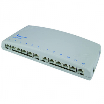 Telegärtner Patchpanel MPD12-HS-K 12-fach Alpineweiß