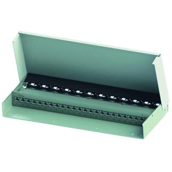 Telegärtner Patchpanel MPD24-HS-K 12-fach Reinweiß