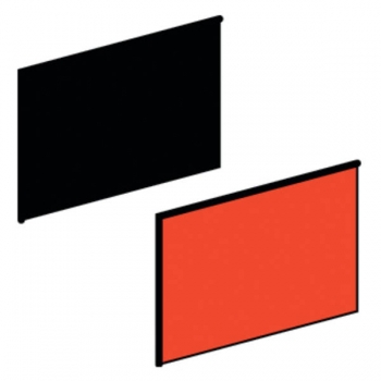 Leerschild 18x27mm für Schildträger 30x50mm
