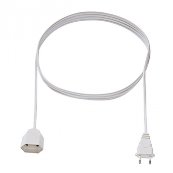 Bachmann 233.284 Verlängerung 2m weiß Eurostecker/Eurokupplung