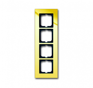 Carat Rahmen 1724-823-101 Gold 4-fach