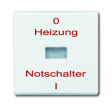Wippe 2102H-32 Heizung Notschalter weiss