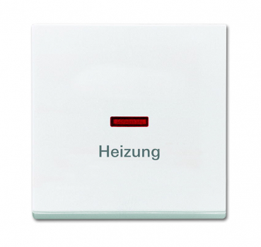 Wippe 2102H-34 Heizung Notschalter alpinweiss