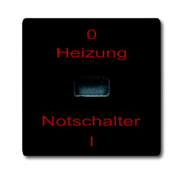 Wippe 2102H-35 Heizung Notschalter anthrazit