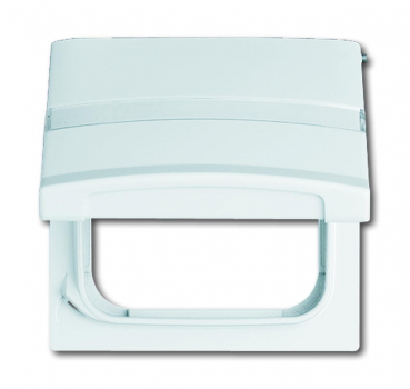 Klappdeckel 2118GKN-32 beschriftb. weiss