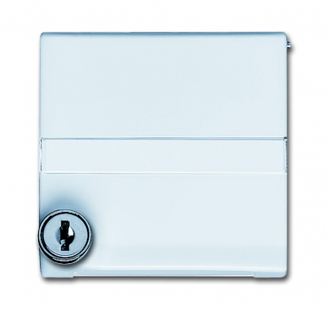 Klappdeckel 2118GKSLN-32 beschriftb. weiss