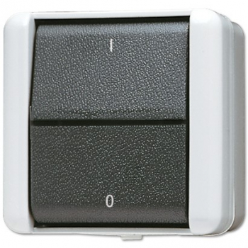 Jung 802W Wippschalter Aus 2-pol.