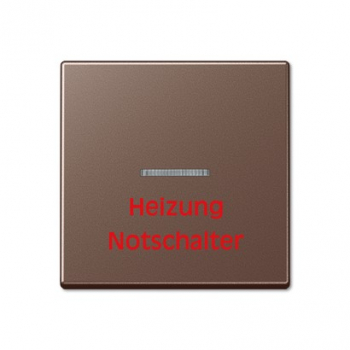 Jung A590HMO Wippe "Heizung Notschalter"