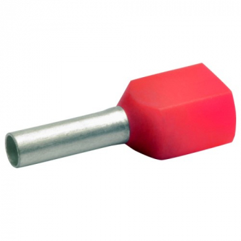 Klauke 8718 Zwillings Aderendhülse 1,0mm² 8mm lang