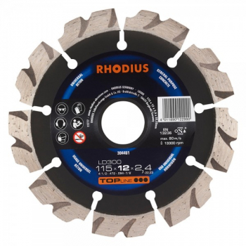 Rhodius 304461 Diamant Trennscheibe 115mm