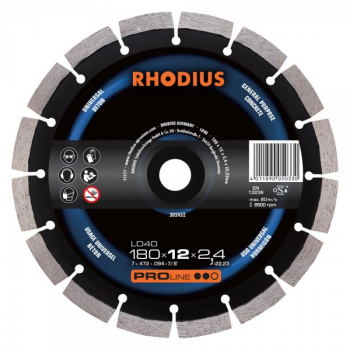 Rhodius 302452 Diamant Trennscheibe 180mm