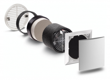 Lunos e2kurz Einschub für dezentrales Lüftungsgerät D=160mm