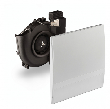 Lunos V-EC Silvento mit Blende