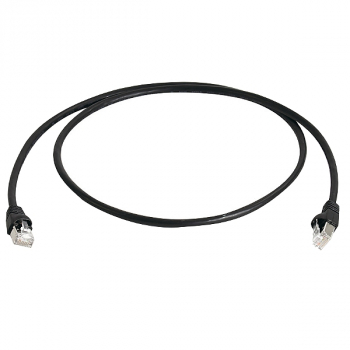 Telegärtner Patchkabel schwarz 2,0m