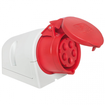 PCE 115-6 Cee Wandsteckdose 5-polig 16A/400V
