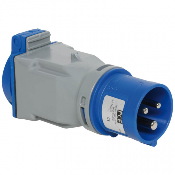 PCE 9433100 Adapter 3-polig Cee 230V auf Schuko 230V