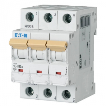 Eaton PXL-B13/3 Leitungsschutzschalter 3-pol B13A