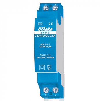 Eltako Schaltnetzteil SNT12-230V/12V DC-1A