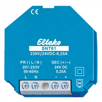 Eltako Schaltnetzteil SNT61-230V/24V DC-0,25A