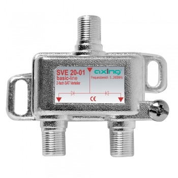 Axing SVE 20-01 2-fach SAT Verteiler