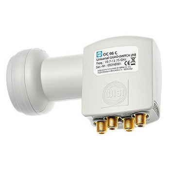 Wisi OC06E Quad SAT LNB 40mm