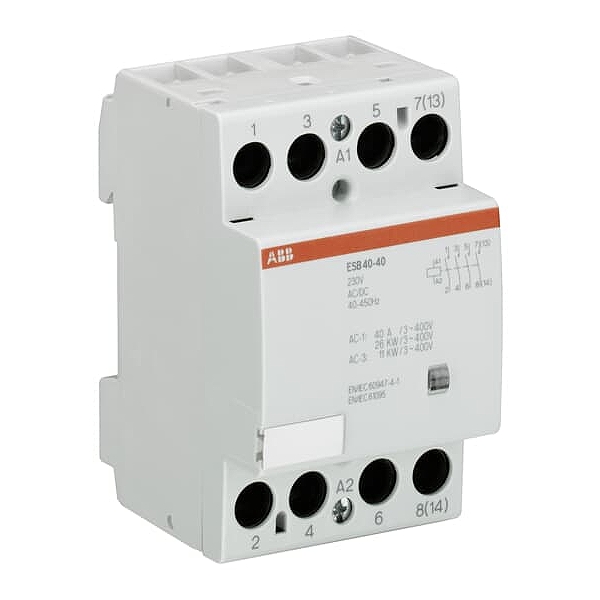 Elektroartikel Langehein - ABB ESB40-40N-06 Installationsschütz 4S 40A .