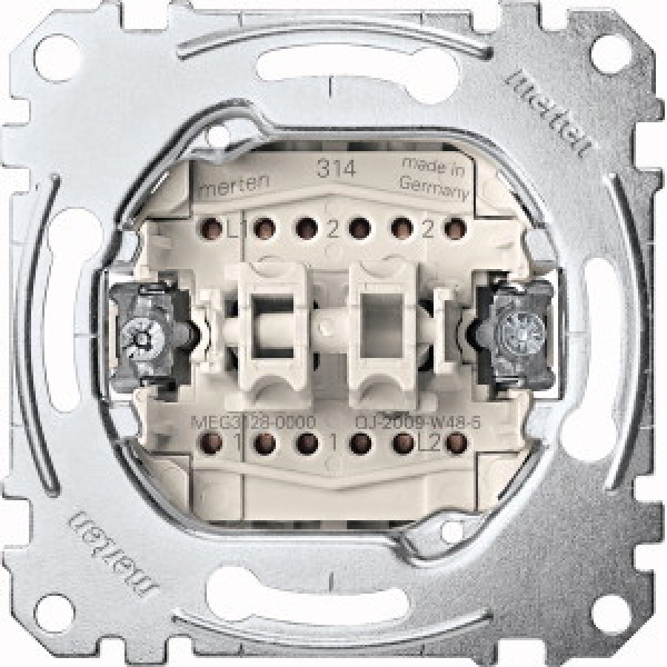 Merten Wechselschalter /-taster MEG3128-0000