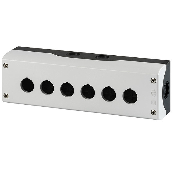Eaton M22-I6 Aufbaugehäuse 6 fach grau