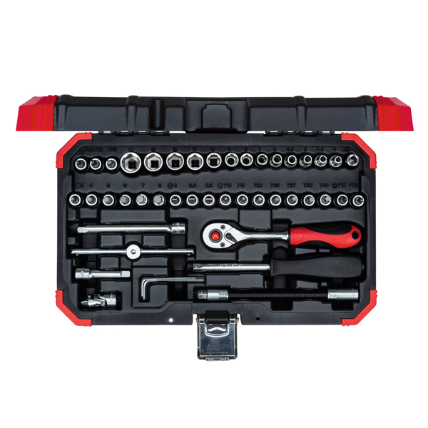 Gedore red Steckschlüssel-Satz 1/4 46tlg.
