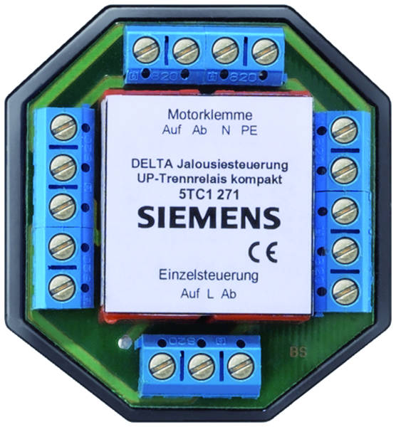 Siemens 5TC1271 DELTA Jalousiesteuerung UP-Trennrelais kompakt