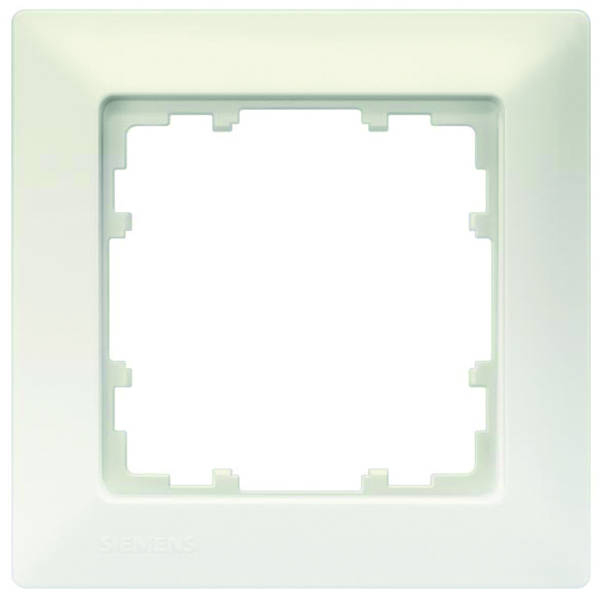Siemens 5TG25510 DELTA line Rahmen 1fach 80x80mm titanweiß