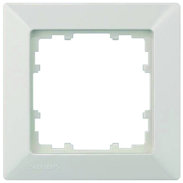 Siemens 5TG25810 DELTA line Rahmen 1fach 80x80mm elektroweiß