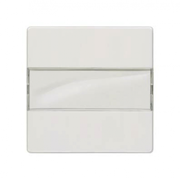 Siemens 5TG6210 DELTA i-system Wippe mit Schild 55x55mm titanweiß