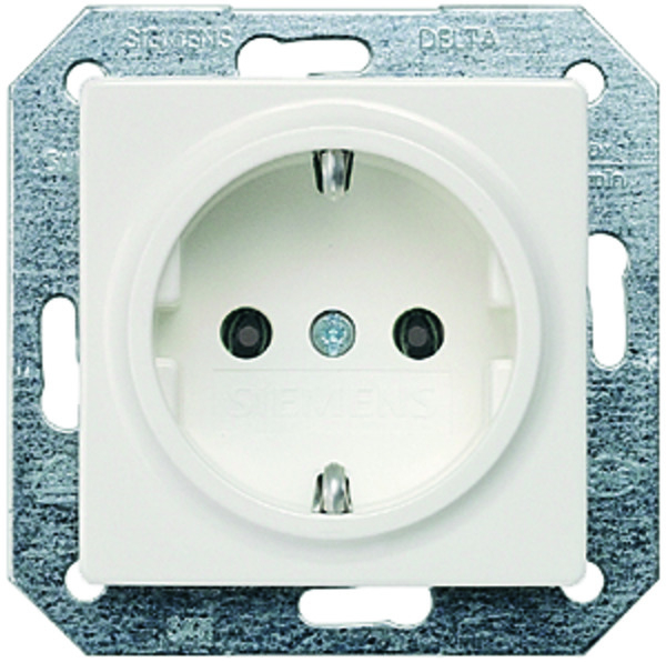 Siemens 5UB1511 DELTA i-system Schuko- Steckdose 10/16A 250V titanweiß