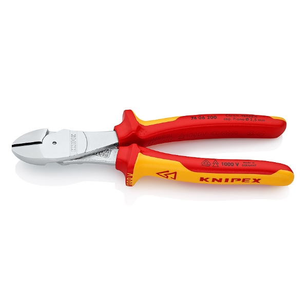 Knipex 7406180 VDE Kraftseitenschneider 180 mm